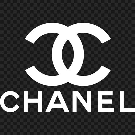 logo chanel blanc